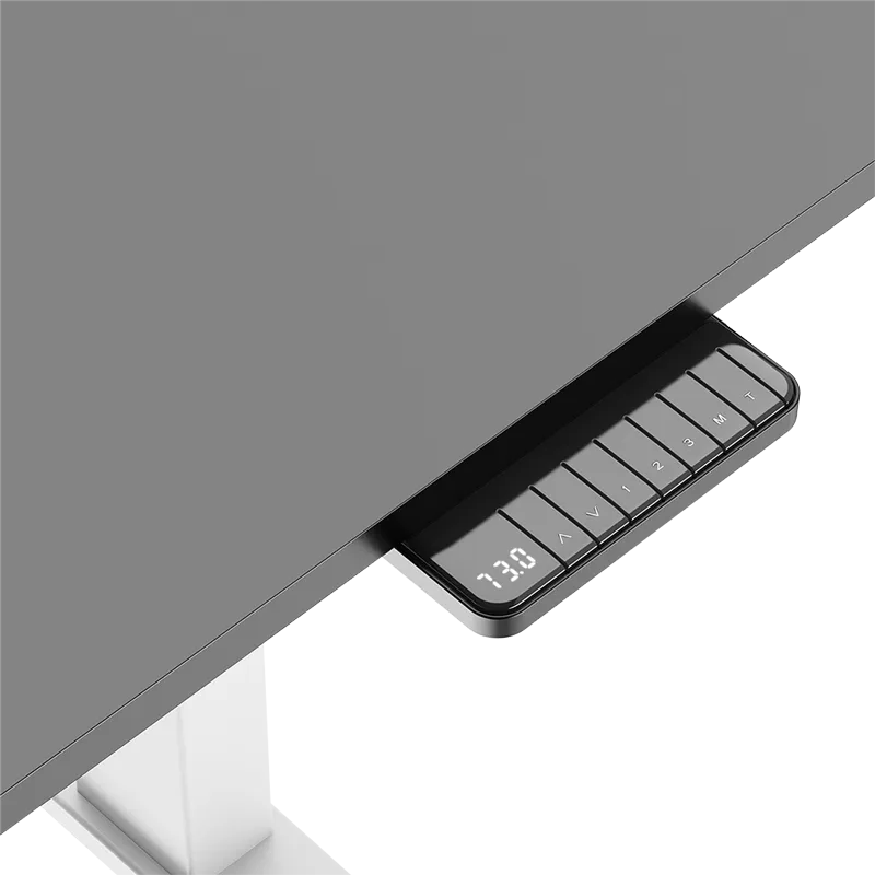 Logilink Electrically adjustable desk frame, 2 motors, 620–1280 mm, white