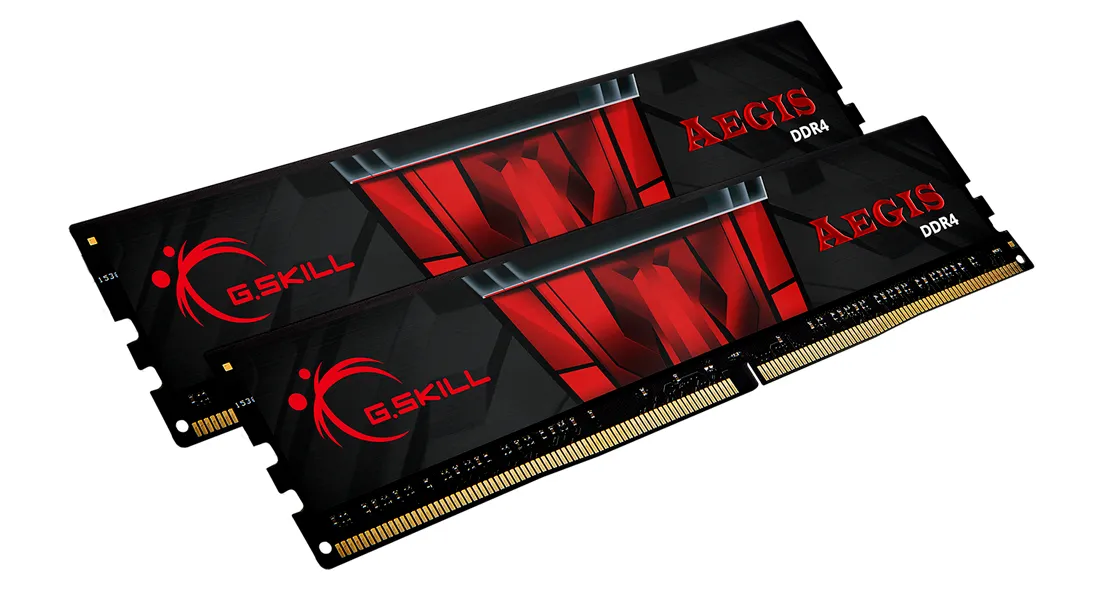 3200 16GB (kit) G.Skill Aegis F4-3200C16D-16GIS (2 x 8 GB)