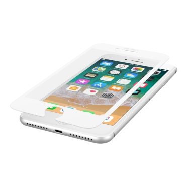 BELKIN iPhone 6/6s/7/8 Tempered Curve Screen Protector - White