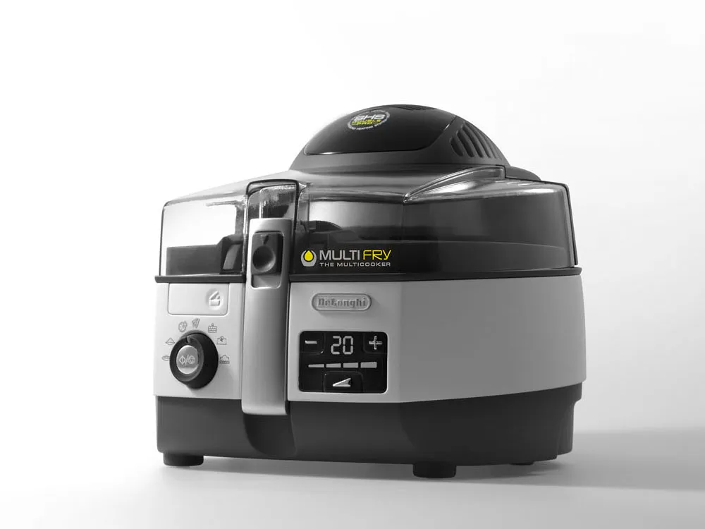 DeLonghi MultiFry - airfryer, black/gray, 1.7l