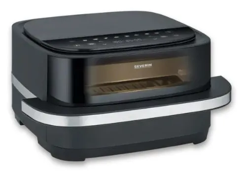 Severin FryLight Pizza & More FR 2464, 4 l, 2100 W, airfryer, svart