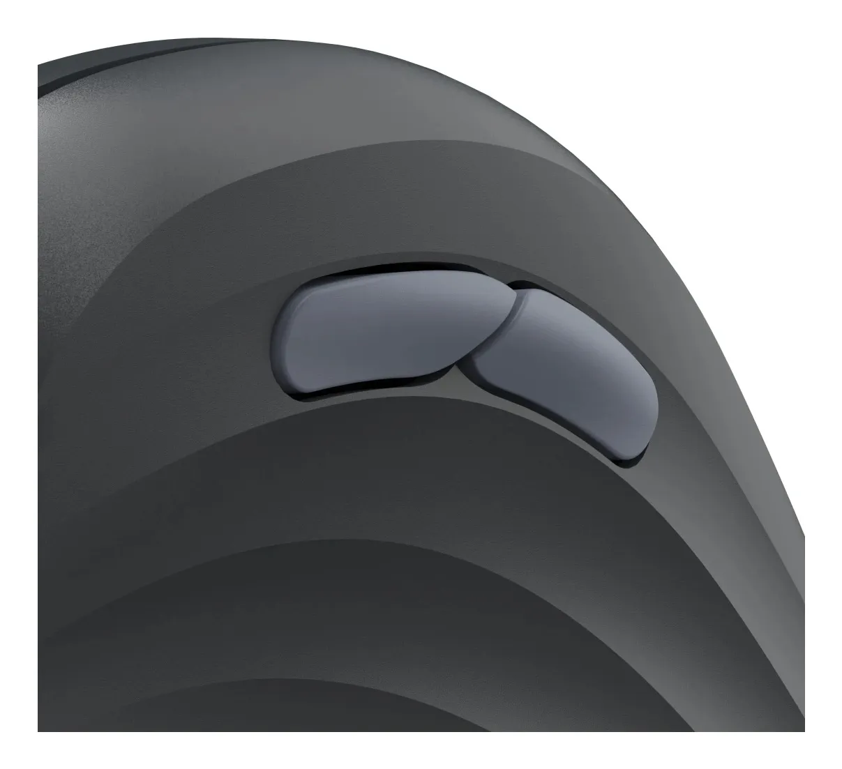 Hama EWM-500R tr&aring;dl&ouml;s ergonomisk mus, svart