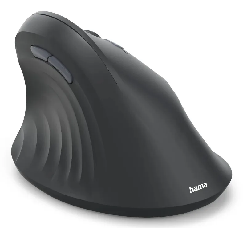 Hama EWM-500R tr&aring;dl&ouml;s ergonomisk mus, svart