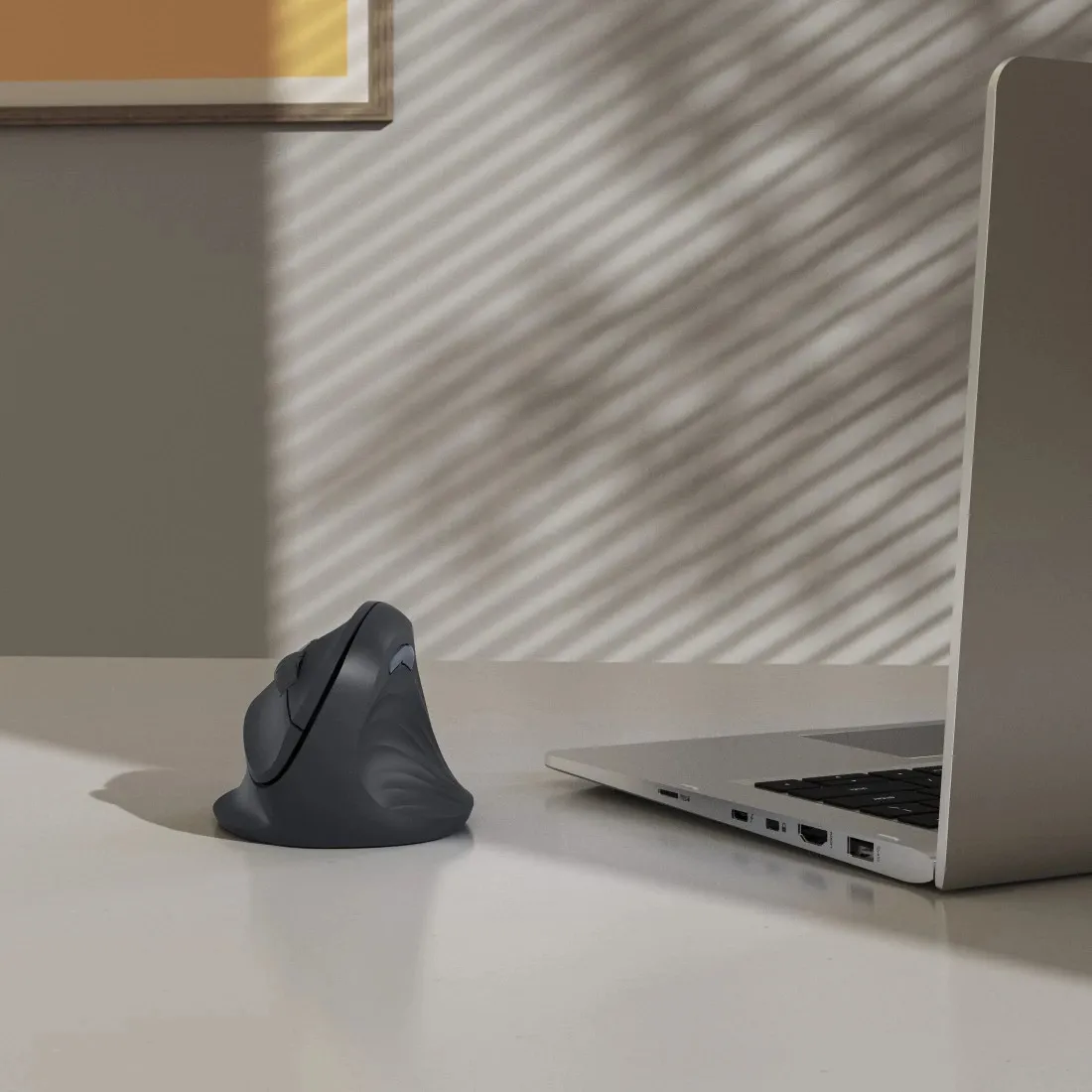 Hama EWM-500R tr&aring;dl&ouml;s ergonomisk mus, svart