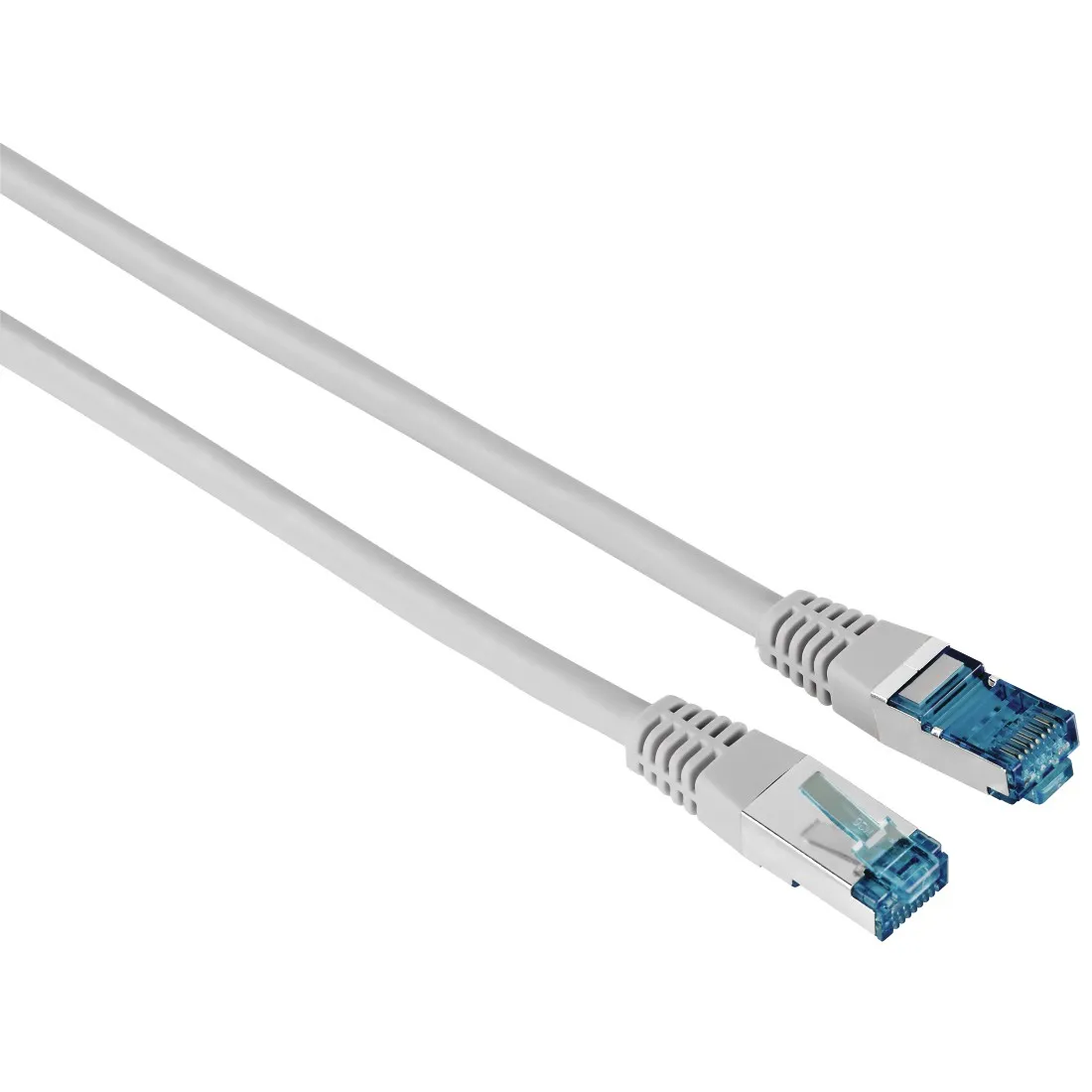 HAMA Cat6 F/UTP RJ45 10m Network Cable, Grey