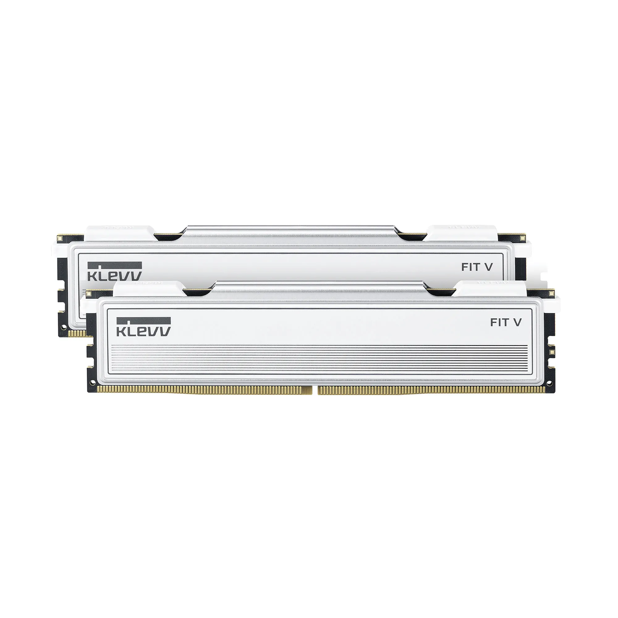 KLEVV FIT V 32 Gt (2 x 16 Gt) DDR5 6000 MHz, CL28 -muisti, valkoinen (XMP)