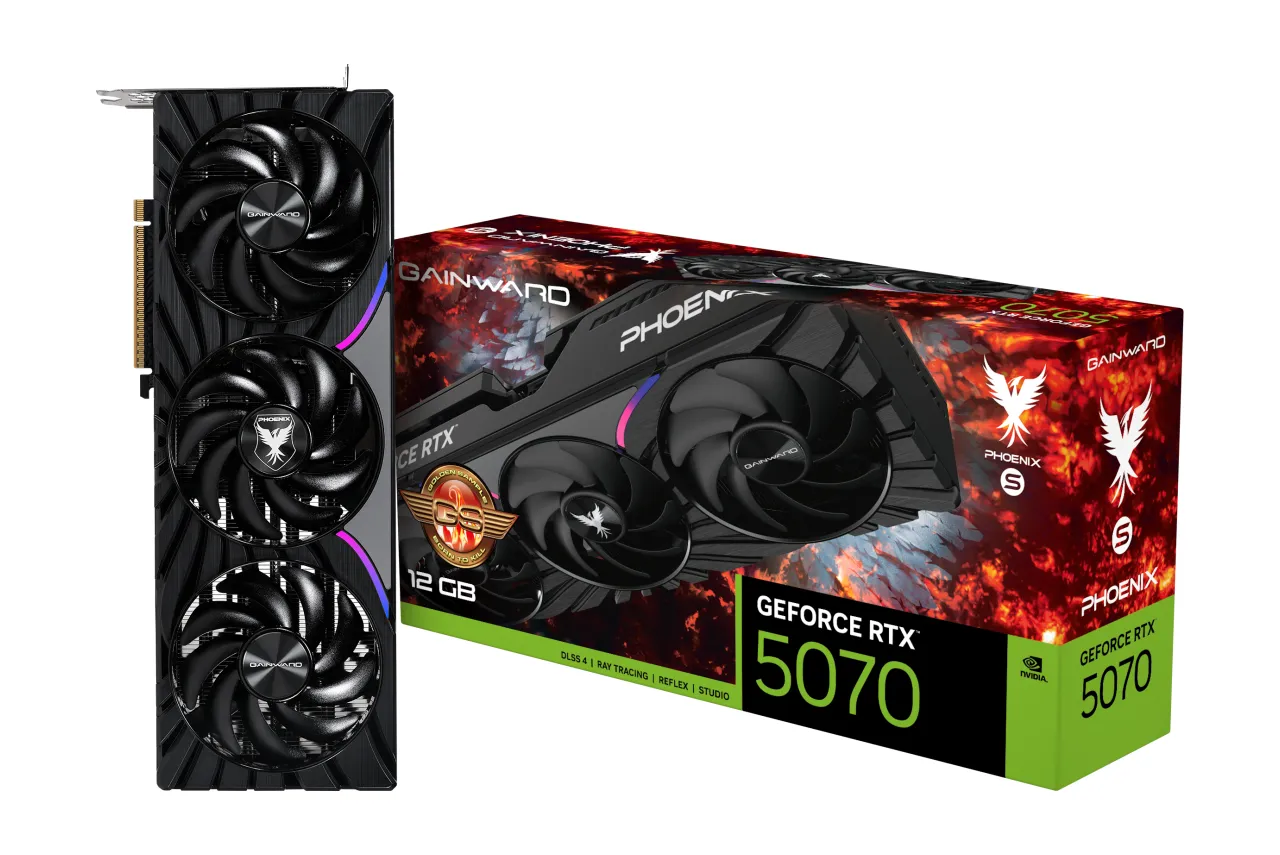 Gainward GeForce RTX 5070 Phoenix-S GS 12 Gt -näytönohjain