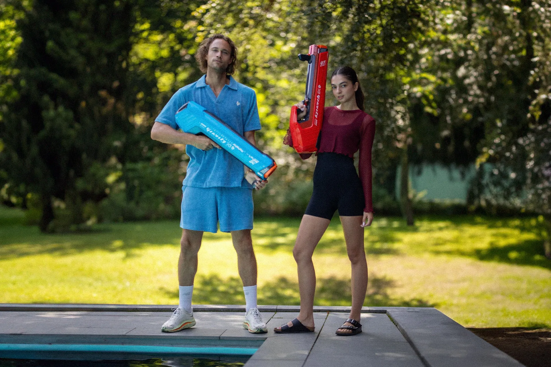 SpyraThree - water gun, Blue