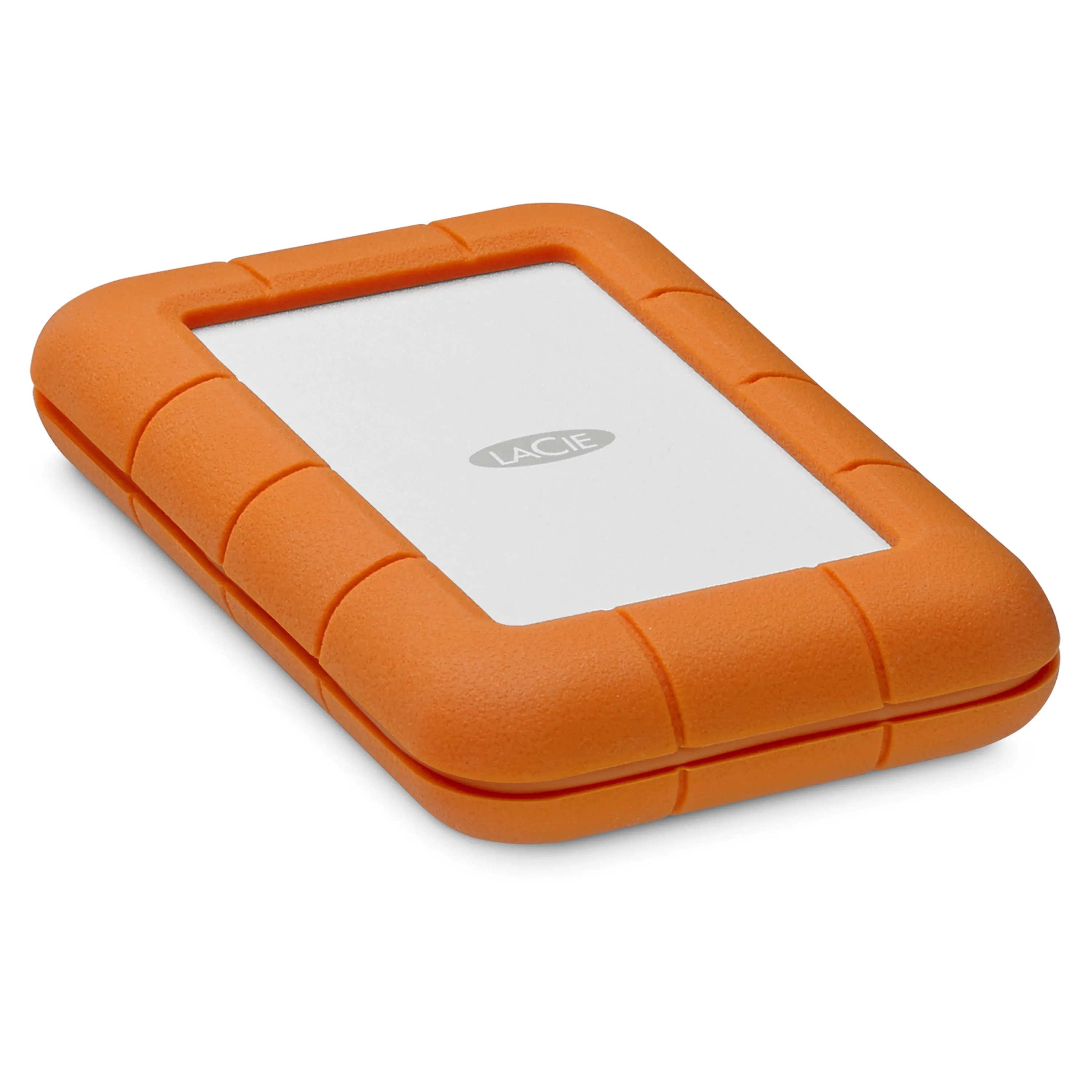 LaCie Rugged USB-C 5 Tt 2.5" -kest&auml;v&auml; ulkoinen HDD, harmaa, keltainen
