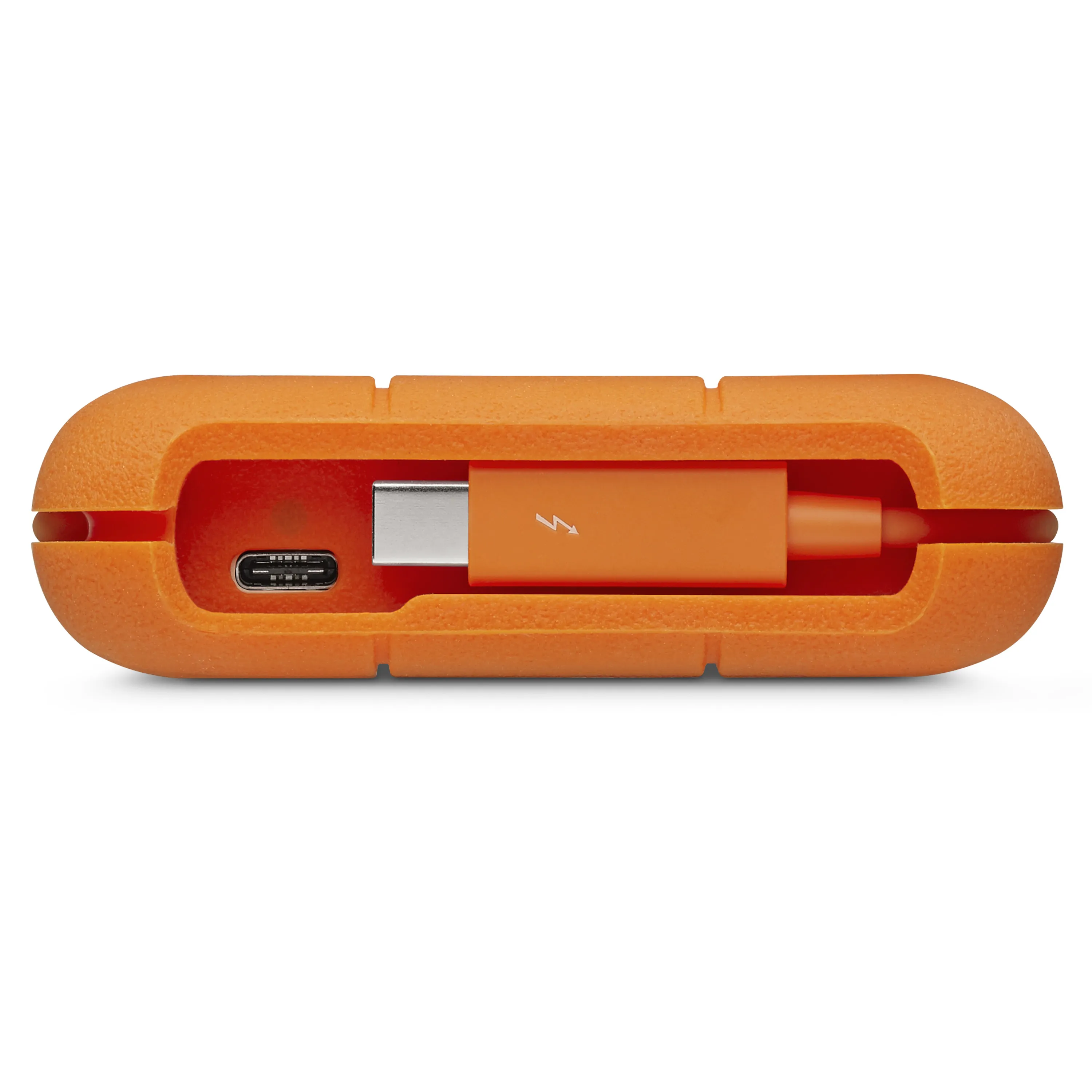 LaCie Rugged USB-C 5 Tt 2.5" -kest&auml;v&auml; ulkoinen HDD, harmaa, keltainen