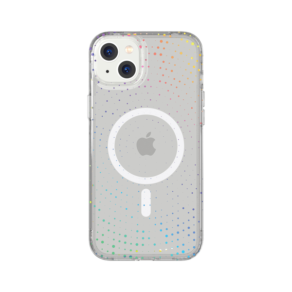 Tech21 Evo Sparkle MagSafe, iPhone 14 Plus - fodral, Transparent