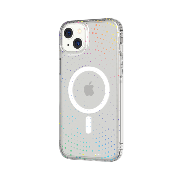 Tech21 Evo Sparkle MagSafe, iPhone 14 Plus - fodral, Transparent