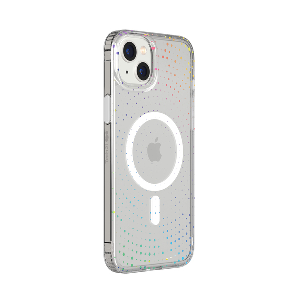 Tech21 Evo Sparkle MagSafe, iPhone 14 Plus - fodral, Transparent