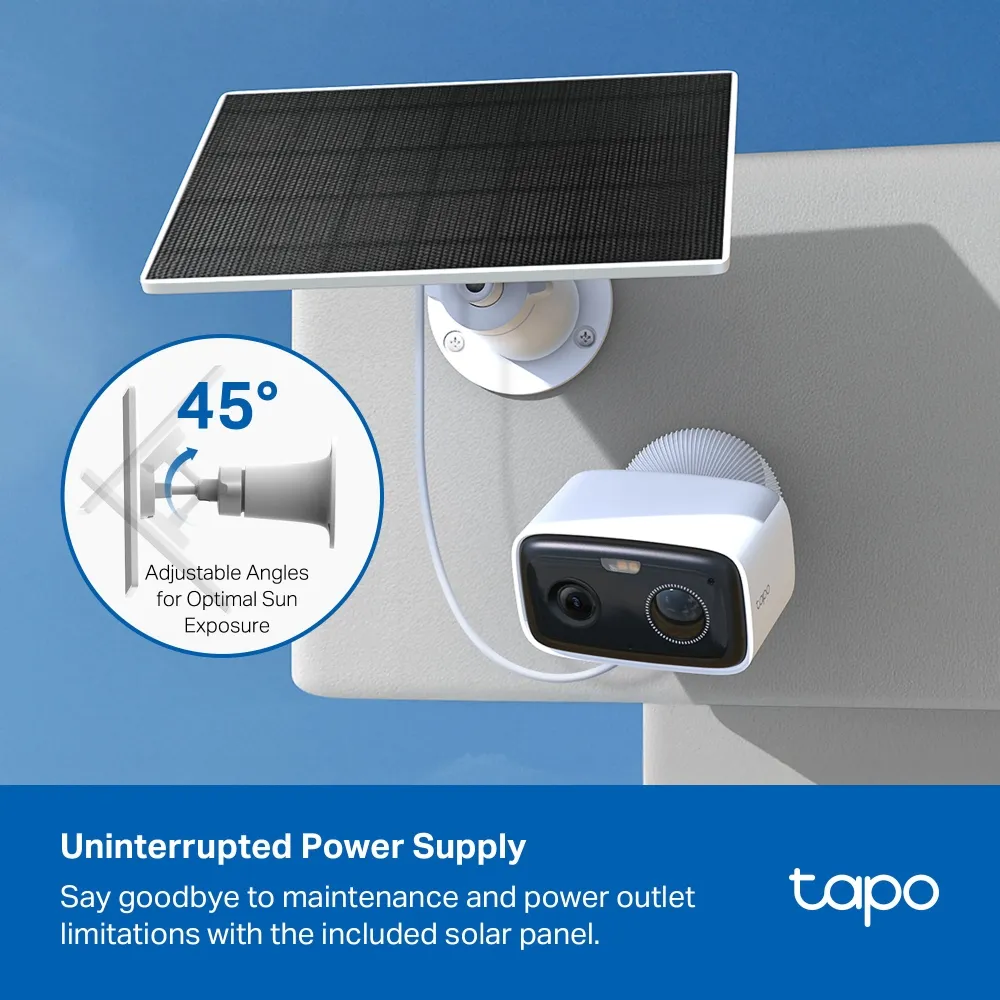 TP-LINK Solar-Powered Security Camera Kit
