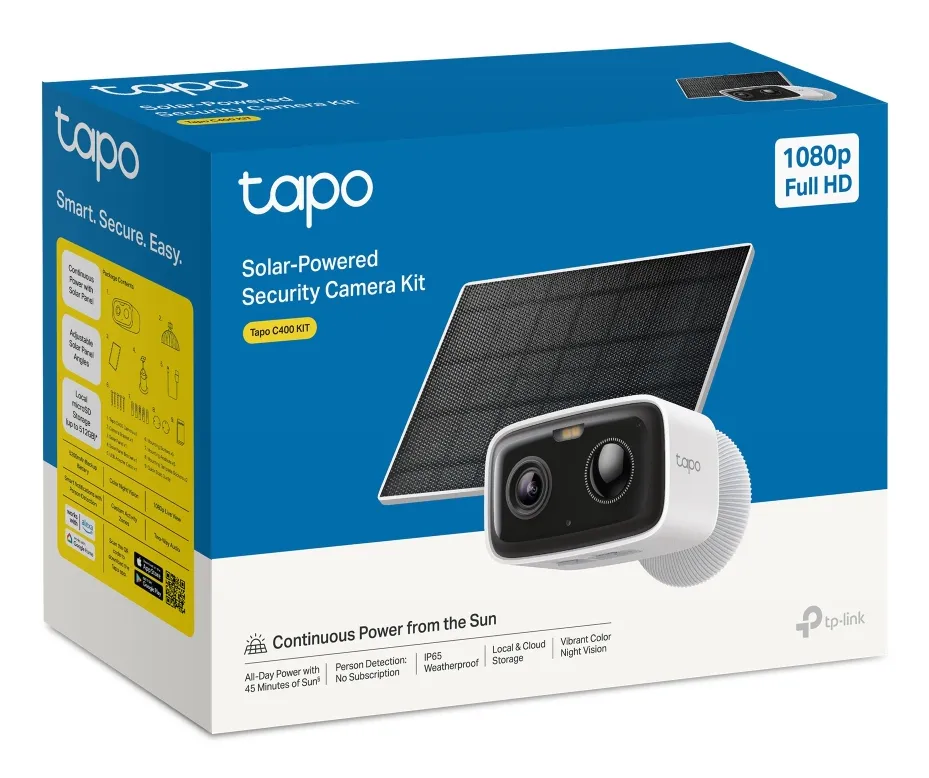 TP-LINK Solar-Powered Security Camera Kit