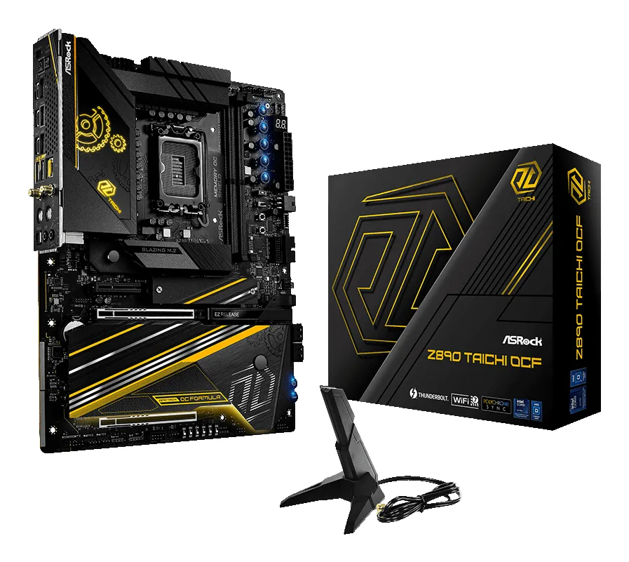 ASRock Z890 Taichi OCF WiFi 7 LGA1851 ATX - moderkort
