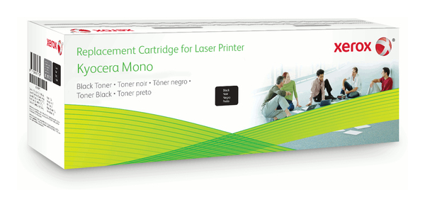 Xerox - Musta - v&auml;riainekasetti (vastaavuus: Kyocera TK-70) malleihin Kyocera FS-9100, 9120, 9130, 9500, 9520