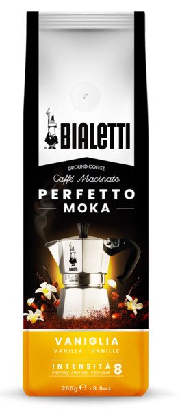 Bialetti Perfetto Moka vaniglia ground 250 g