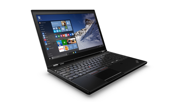 Lenovo 15.6" P50, 256GB, NVIDIA Quadro M1000M 2GB, Win 7 - b&auml;rbar dator, svart