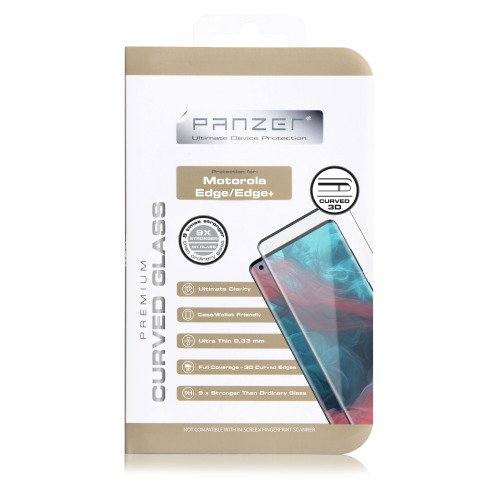 Motorola Edge/Edge+ Curved glass, black