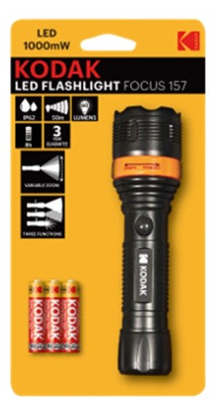 KODAK LED Focus 157 incl. 3xAAA - flashlight