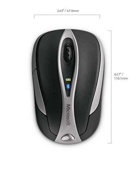 BlueTooth Notebook 5000 Mouse