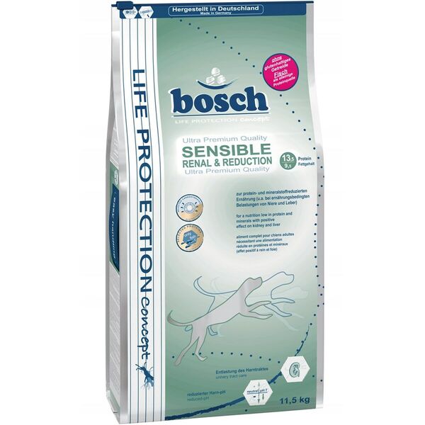 Bosch LPC Sensible Renal &amp; Reduction, Torrfoder f&ouml;r hund, Adult, 11,5 kg