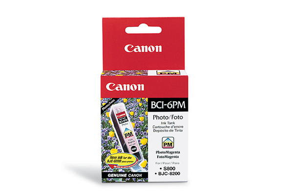 Canon BCI-6PM photo magenta mustepatruuna