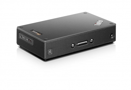 ThinkPad Stack Bluetooth Speaker. Mobiility&ouml;skentelyyn tai viihdek&auml;ytt&ouml;&ouml;n Bluetooth 4.0 -kaiutin 2x2 W -kaiuttimet, DNote Smart Digital -vahvistin takaa erinoma
