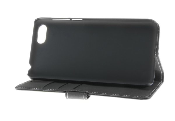 Insmat Flip Case, Huawei Y5 2018 - pl&aring;nboksfodral, Svart