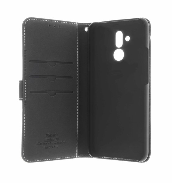 Insmat Flip Case, Huawei Mate 20 Lite - pl&aring;nboksfodral, Svart