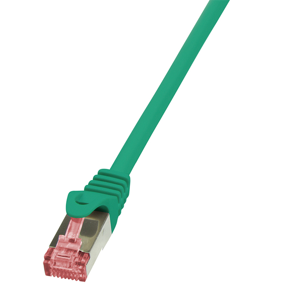 Logilink Cat6 S/FTP - n&auml;tverkskabel, 2 m, Gr&ouml;n