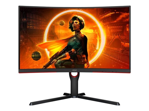 AOC 27&quot; CQ27G3SU/BK, QHD, VA - curved gamingsk&auml;rm