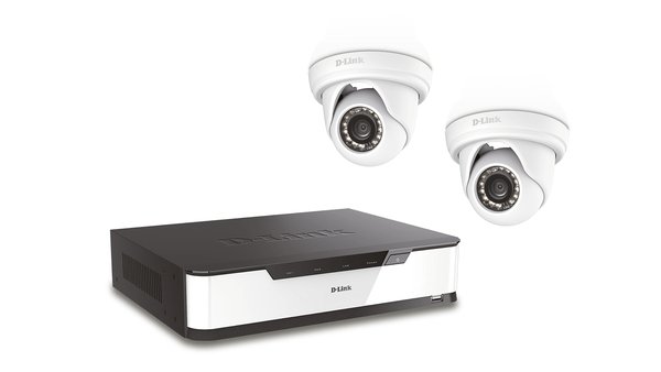 D-LINK Vigilance Starter kit - DVR med kamera/kameror - tr&aring;dad