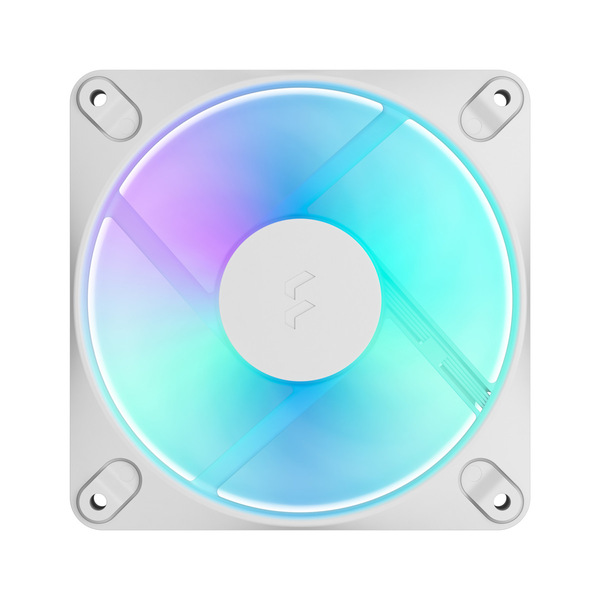 Fractal Design Dynamic 3-12 PWM RGB Kotelotuuletin 120 mm Valkoinen