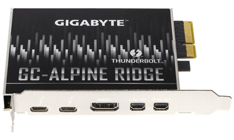 GC-ALPINE RIDGE 2 THUNDERBOLD3 PORTS /USB TYPE-C