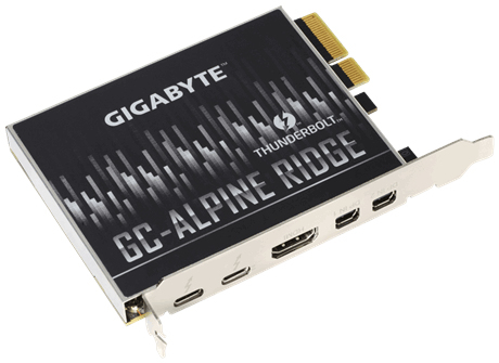 GC-ALPINE RIDGE 2 THUNDERBOLD3 PORTS /USB TYPE-C