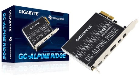 GC-ALPINE RIDGE 2 THUNDERBOLD3 PORTS /USB TYPE-C