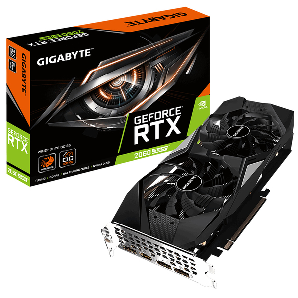 Gigabyte GeForce RTX 2060 SUPER WindForce OC 8GB - Graphics card