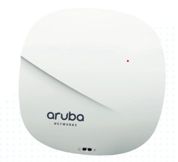 Aruba Instant IAP-314-RW Wireless Access Point, 802.11n/ac, 4x4 MU-MIMO, dual radio, External antenna Conenctors. A group of up to 128 IAPs can be managed by a
