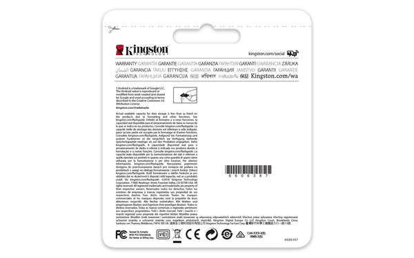Kingston 16GB Canvas Select, UHS-I Class 10 MicroSDHC - memory card + SD adapter