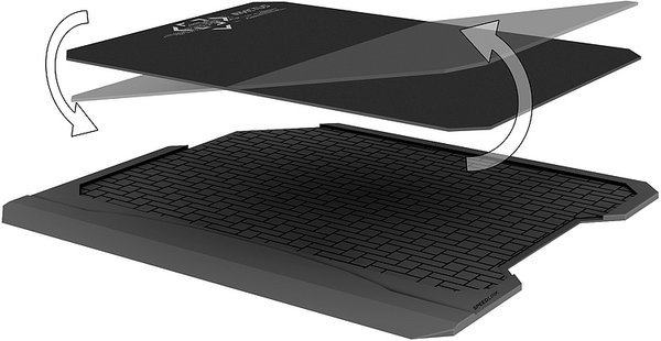 Speedlink Invictus - gaming mousepad, 300x215 mm, Black