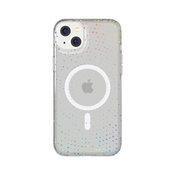 Tech21 Evo Sparkle MagSafe, iPhone 14 Plus -suojakuori, L&auml;pin&auml;kyv&auml;