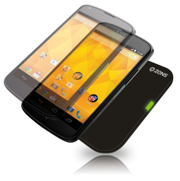 ZENS Laturi QI Langaton Suorakulmio 220V liit&auml;nt&auml; Musta