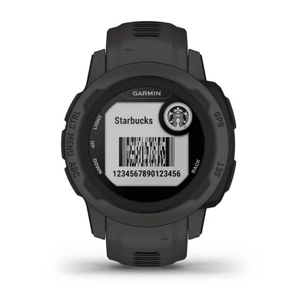 Garmin Instinct 2S -urheilukello, Graphite