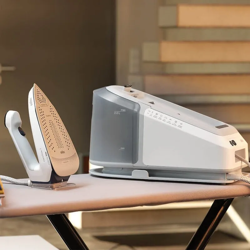 Braun CareStyle 7 Pro IS 7262 -h&ouml;yrysilityskeskus, 2700 W, 7,5 bar, 2 l, valkoinen/harmaa