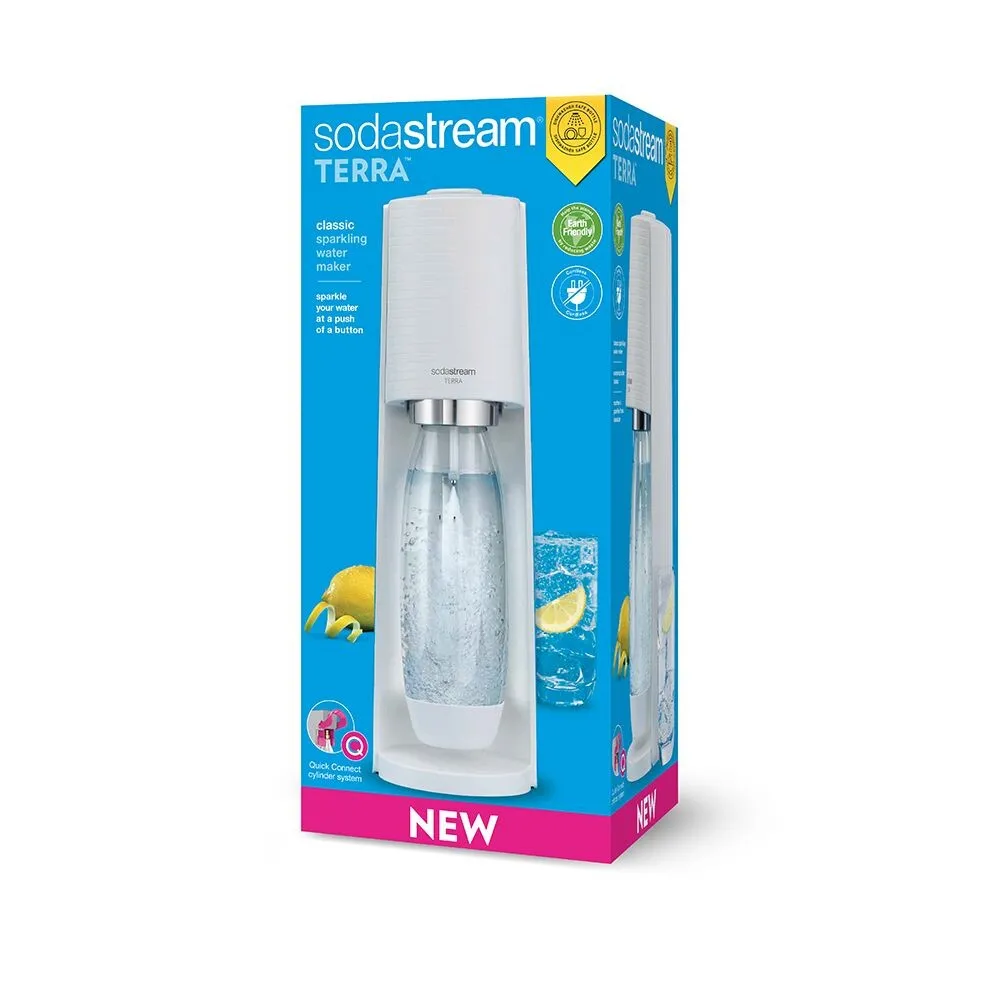Sodastream Terra - sparkling water maker, White