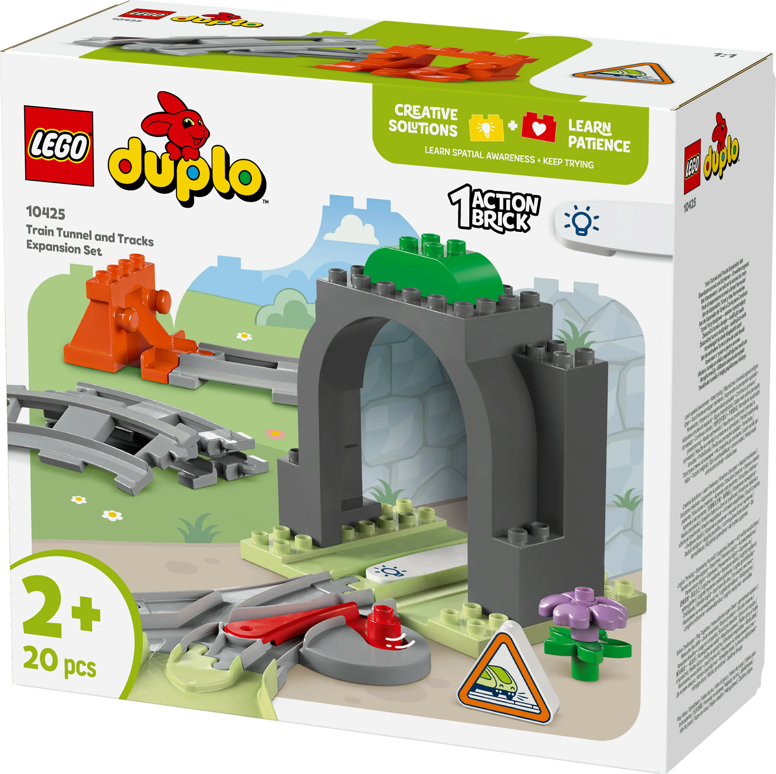 LEGO DUPLO Tunnel och sp&aring;r utbyggnadssats 10425