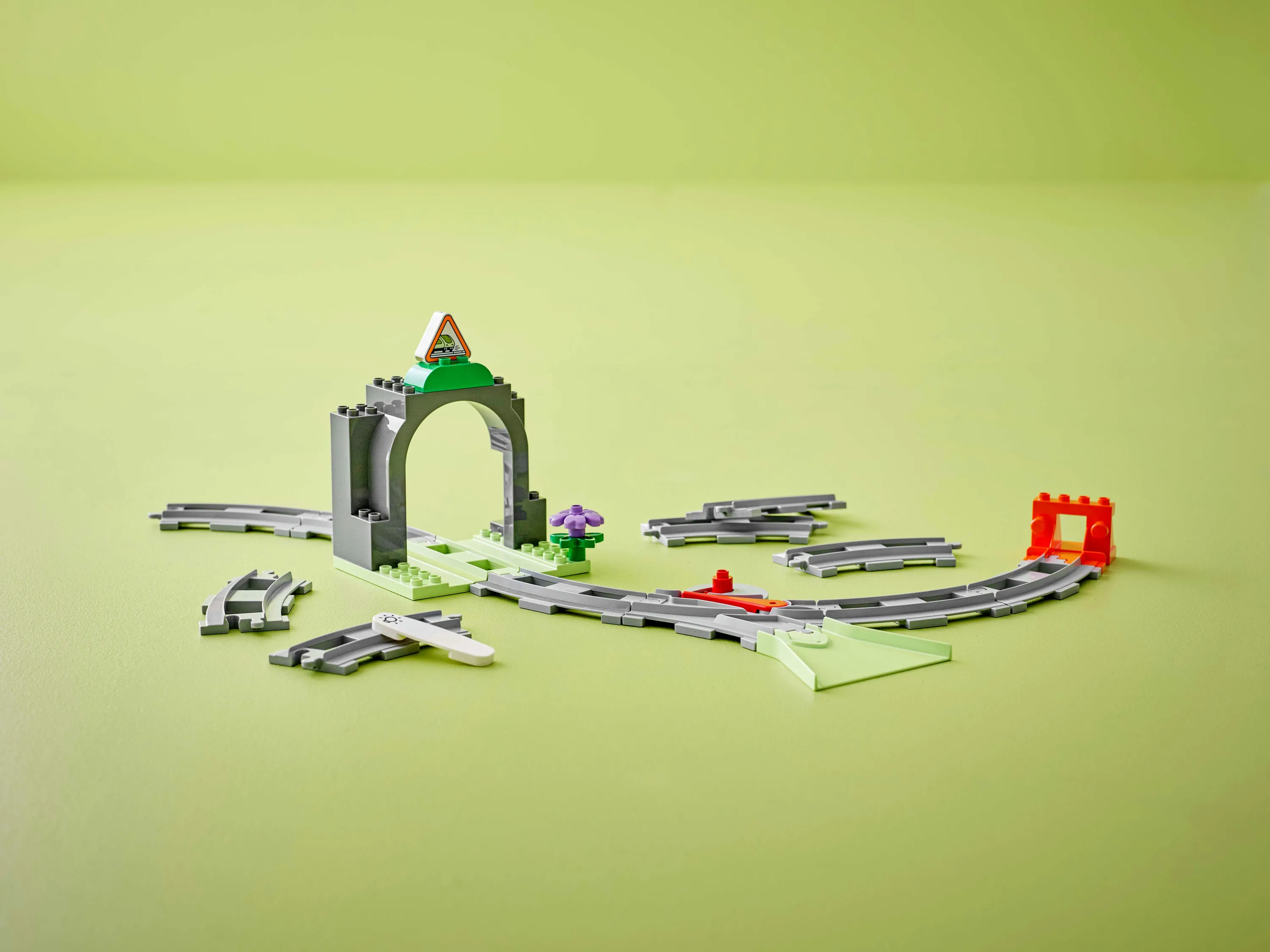 LEGO DUPLO Tunnel och sp&aring;r utbyggnadssats 10425