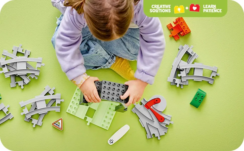 LEGO DUPLO Tunnel och sp&aring;r utbyggnadssats 10425